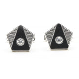 Men's Cufflink - Black, Men's Cufflinks, Chase Value, Chase Value