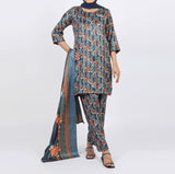 Shataj Febron Wash & Wear Unstitched Printed 3Pcs Suit - A6, Women, 3Pcs Shalwar Suit, Shataj, Chase Value