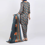 Shataj Febron Wash & Wear Unstitched Printed 3Pcs Suit - A6, Women, 3Pcs Shalwar Suit, Shataj, Chase Value