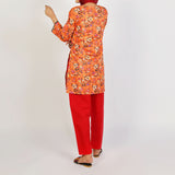 Women's Printed 2Pcs Suit - Multi Color, Women Shalwar Suits, Chase Value, Chase Value