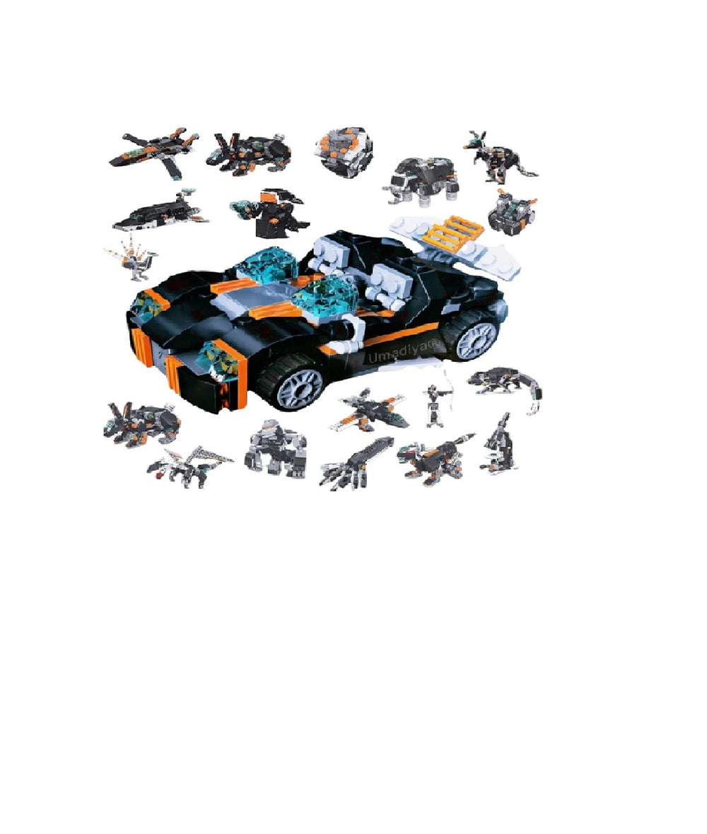 Car Block Set 256+Pcs, Kids Blocks & Building Toys, Chase Value, Chase Value