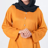Women's Dyed Co-Ord Set - Mustard, Women Co-Ord Set, Chase Value, Chase Value