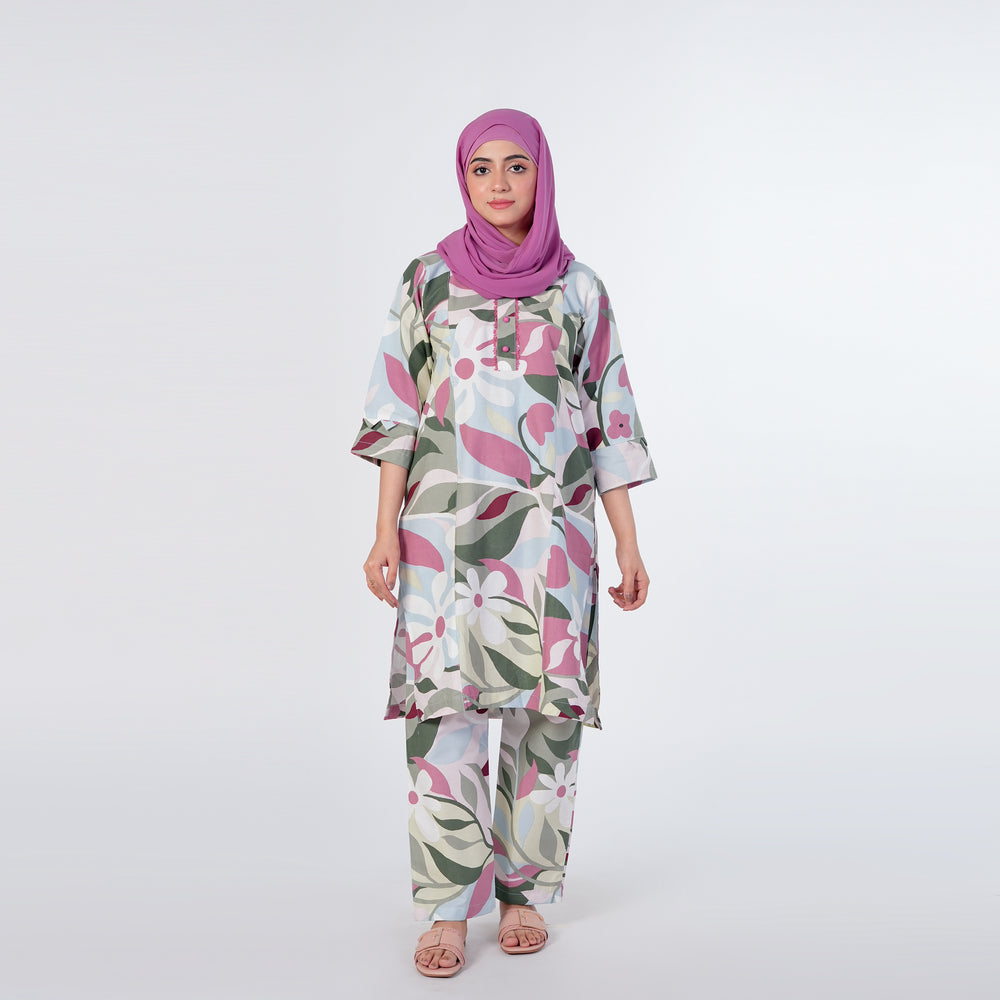 Women's Co-Ords Set - Tea Pink, Women Co-Ord Set, Chase Value, Chase Value