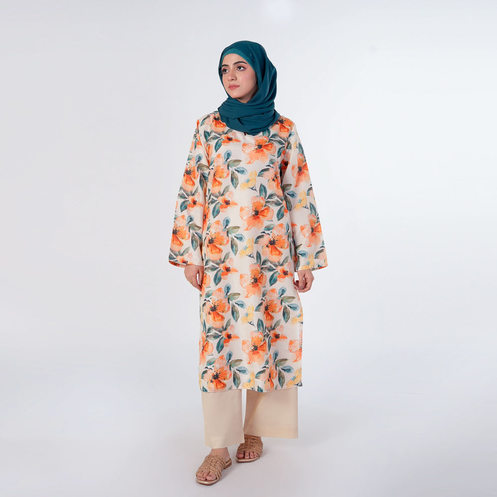 Women's Lawn Kurti - Multi Color, Women Ready Kurtis, Chase Value, Chase Value