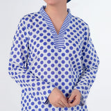 Women's Printed Shalwar Suit - Blue, Women Shalwar Suits, Chase Value, Chase Value