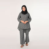Women's Printed Dot Western Co-Ord Set - Black, Women Co-Ord Set, Chase Value, Chase Value