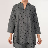 Women's Printed Dot Western Co-Ord Set - Black, Women Co-Ord Set, Chase Value, Chase Value