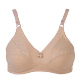 Women's Embroidered Bra - Skin, Women Bras, Chase Value, Chase Value