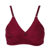 Women's Embroidered Bra - Maroon, Women Bras, Chase Value, Chase Value