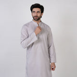 Men's Slim Fit Plain Kurta Shalwar Suit - Lilac, Men's Shalwar Kameez, Chase Value, Chase Value