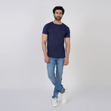 Eminent Men's Half Sleeves T-Shirt - Navy Blue, Men's T-Shirts & Polos, Eminent, Chase Value
