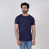Eminent Men's Half Sleeves T-Shirt - Navy Blue, Men's T-Shirts & Polos, Eminent, Chase Value