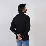 Eminent Men's Front Open Shirt - Black, Men's Shirts, Eminent, Chase Value