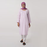 Women's Dyed Kurti - Light Purple, Women Ready Kurtis, Chase Value, Chase Value