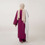 Women's Cotton Embroidered 2Pcs Suit - Maroon, Women Shalwar Suits, Chase Value, Chase Value