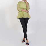 Women's Western Casual Shirt - Green, Women T-Shirts & Tops, Chase Value, Chase Value