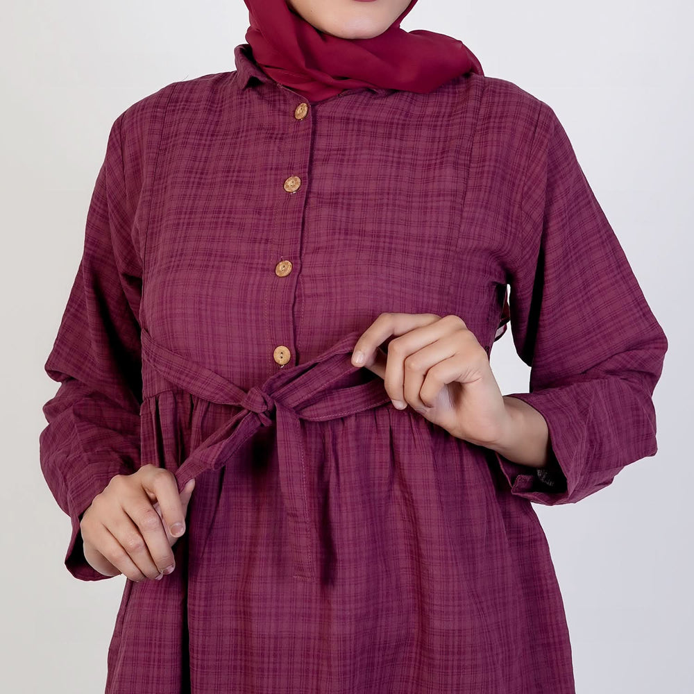 Women's Western Top - Maroon, Women T-Shirts & Tops, Chase Value, Chase Value