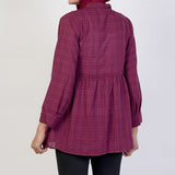 Women's Western Top - Maroon, Women T-Shirts & Tops, Chase Value, Chase Value