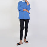 Women's Western Top - Blue, Women T-Shirts & Tops, Chase Value, Chase Value