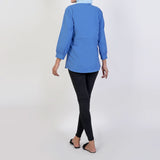 Women's Western Top - Blue, Women T-Shirts & Tops, Chase Value, Chase Value