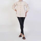 Women's Western Casual Shirt - Fawn, Women T-Shirts & Tops, Chase Value, Chase Value