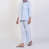Women's Western Co-Ord Set - Blue, Women Co-Ord Set, Chase Value, Chase Value