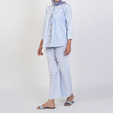 Women's Western Co-Ord Set - Blue, Women Co-Ord Set, Chase Value, Chase Value