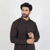 Eminent Men's Trim Fit Plain Shalwar Suits - Black Frost, Men's Shalwar Kameez, Eminent, Chase Value