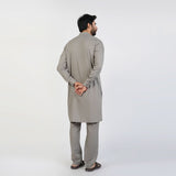 Eminent Men's Trim Kurta Pajama - Dark Grey, Men's Shalwar Kameez, Eminent, Chase Value