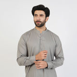 Eminent Men's Trim Kurta Pajama - Dark Grey, Men's Shalwar Kameez, Eminent, Chase Value