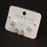Women's Tops 3 Pcs - Silver, Women Earrings & Tops, Chase Value, Chase Value