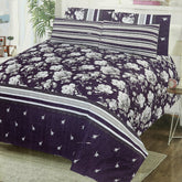 Valuables 5Pcs Bedsheet Set 90*98 - A7, Double Size Bed Sheet, Valuable, Chase Value