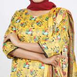 Shataj Febron Wash & Wear Unstitched Printed 3Pcs Suit - A7, Women, 3Pcs Shalwar Suit, Shataj, Chase Value