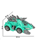 Dinosaur Robot Car - Hit and Go Transformation Gift -with Light and Music, Die-cast Model Car, Chase Value, Chase Value