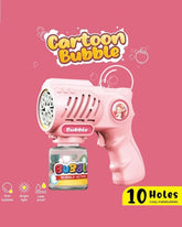 Battery Operated Bubble Gun with Light & Music, Weapon Toys, Chase Value, Chase Value