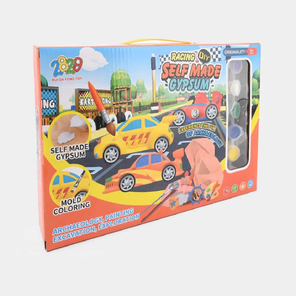 DIY DIY Racing Self Made Gypsum Painting Set, Coloring Tools, Chase Value, Chase Value
