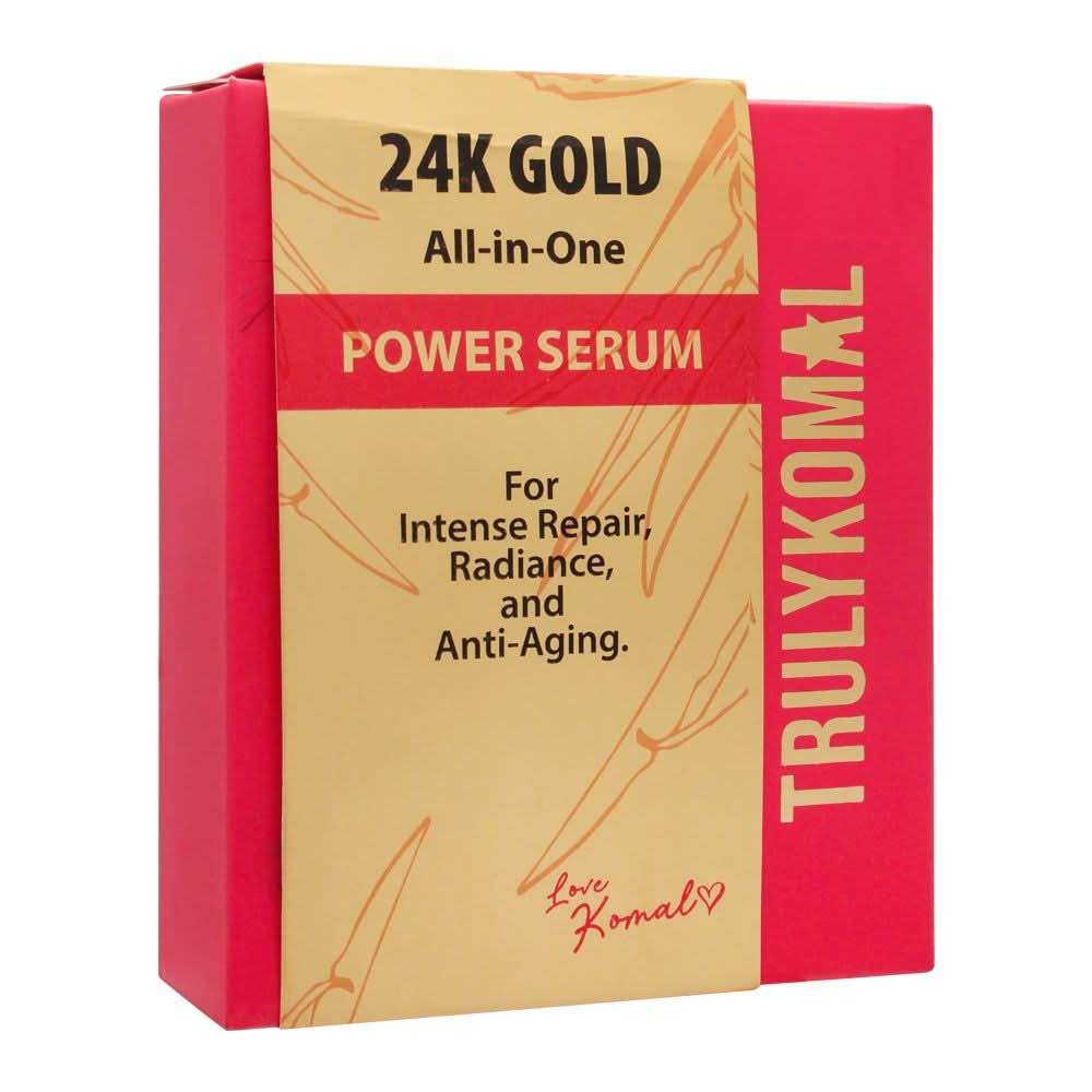 Truly Komal 24K Gold All-in-One Power Serum 15ml, Face Washes, Truly Komal, Chase Value