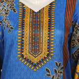 Women's Wash & Wear Unstitched 3pcs Suit - A9, Women, 3Pcs Shalwar Suit, Chase Value, Chase Value