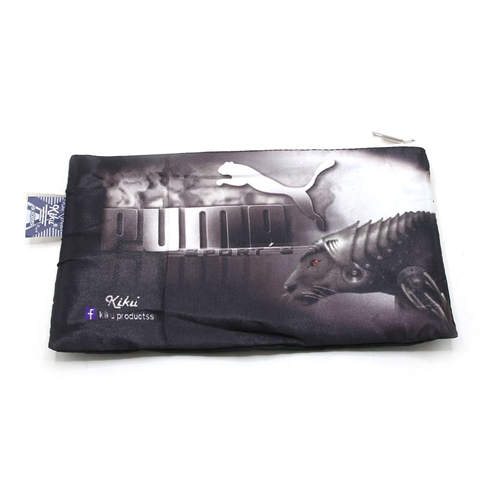 Pencil Pouch One Zipper - Black, Stationary Pouch & Box, Chase Value, Chase Value