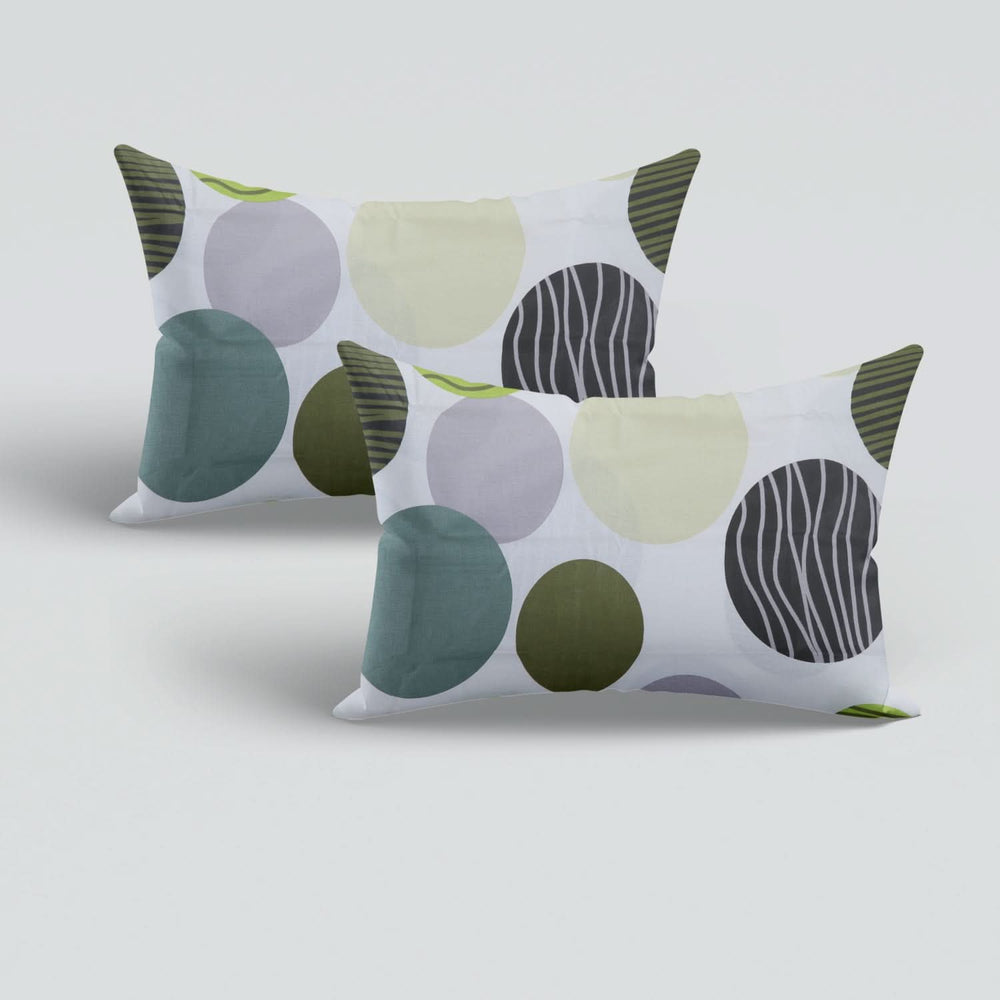2Pcs Pillow Covers - Multi Color, Pillow Cover, Chase Value, Chase Value