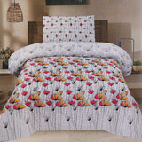 Valuables Single Bed Sheet - Salonika - AA8, Single Size Bed Sheet, Chase Value, Chase Value