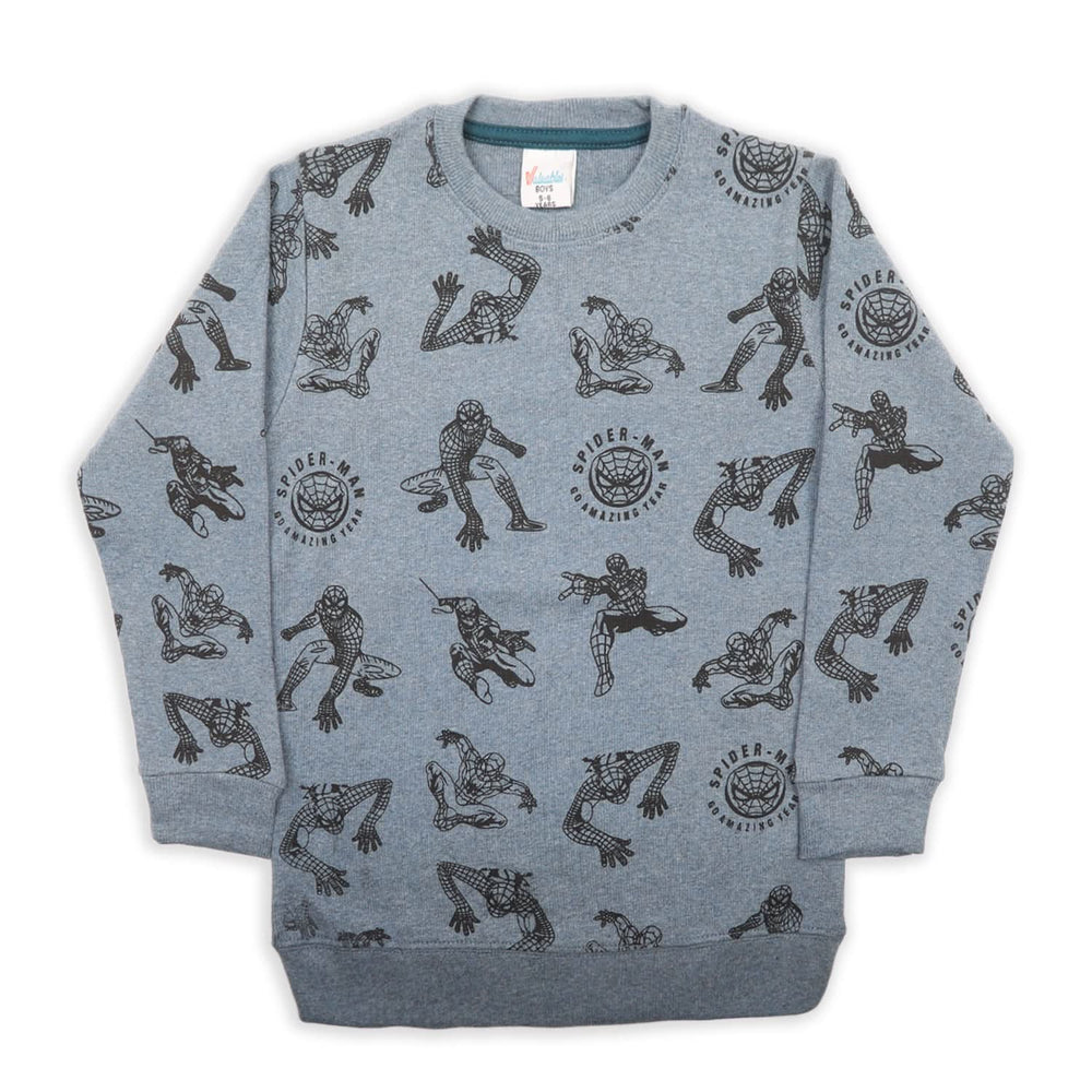 Boys Full Sleeves SweatShirt - Blue, Boys Hoodies & Sweat Shirts, Chase Value, Chase Value