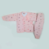 Newborn Girls Full Sleeves Suit - Baby Pink, Newborn Girls Sets & Suits, Chase Value, Chase Value