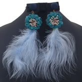 Long Earrings - Blue, Women Earrings & Tops, Chase Value, Chase Value