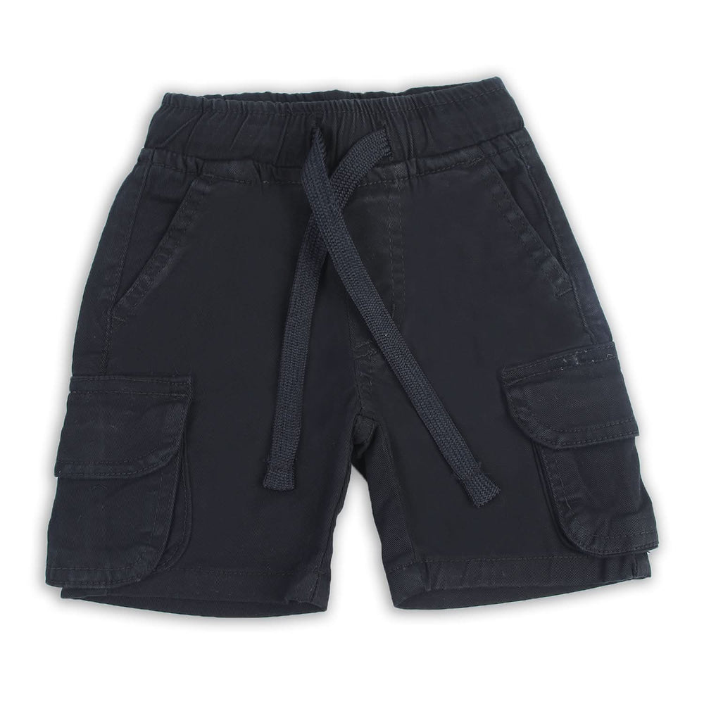 Boys Cotton Short - Black, Boys Shorts, Chase Value, Chase Value