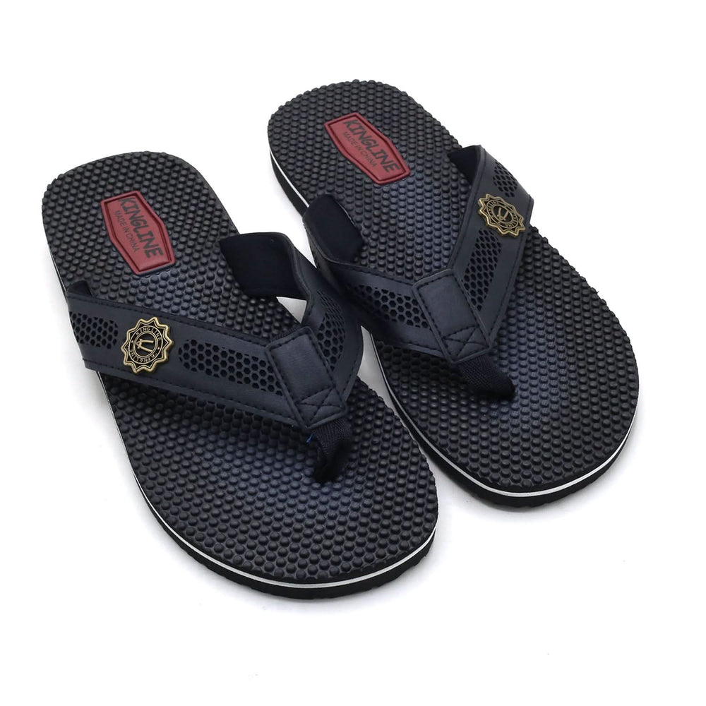 Men's Flip Flop - Black, Men's Slippers, Chase Value, Chase Value