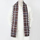 Men's Muffler - Brown, Men's Shawls & Mufflers, Chase Value, Chase Value
