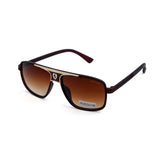 Men's Sunglasses With Pouch - Brown, Men's Sunglasses, Chase Value, Chase Value