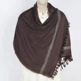 Men's Shawl - Coffee, Men's Shawls & Mufflers, Chase Value, Chase Value