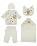 Valuables Newborn 5-Piece Wrapping Sheet Set – Disney, Newborn Gift Set, Chase Value, Chase Value